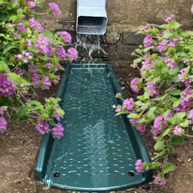 NAACOO splash block with nails ensures quick, secure installation during heavy rainfall.