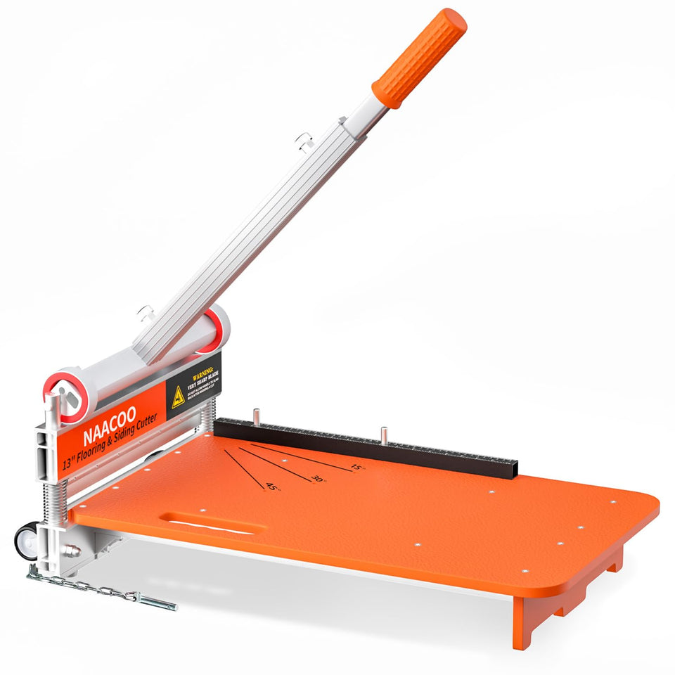 NAACOO floor cutter with 13-inch width for precise laminate and vinyl cuts