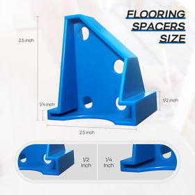 NAACOO spacers preventing slips to enable quick, accurate setup