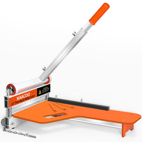 NAACOO laminate cutter shows 13-inch cutting width for effortless floor installation