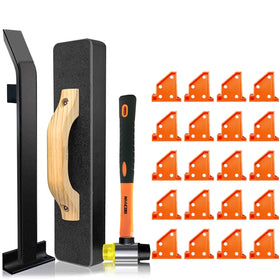 NAACOO laminate flooring tapping block for quick, precise seams.