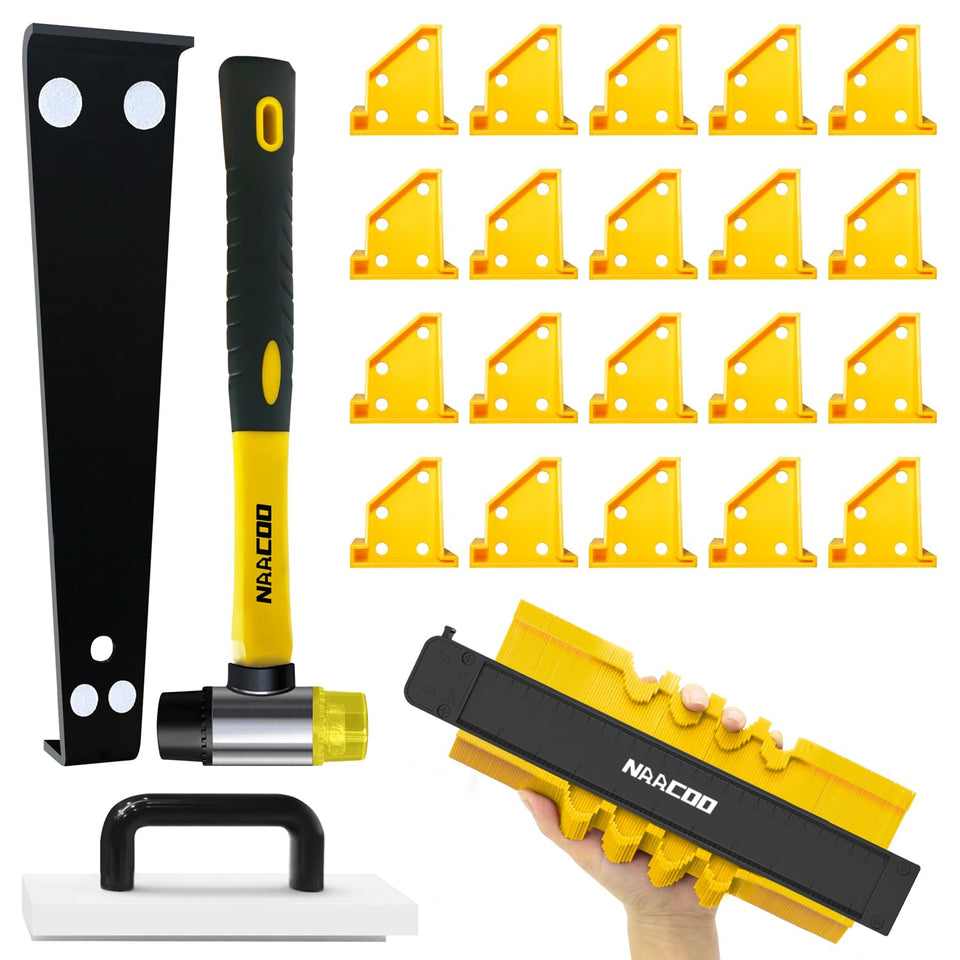 NAACOO tapping block with handle provides controlled tapping and hand protection.