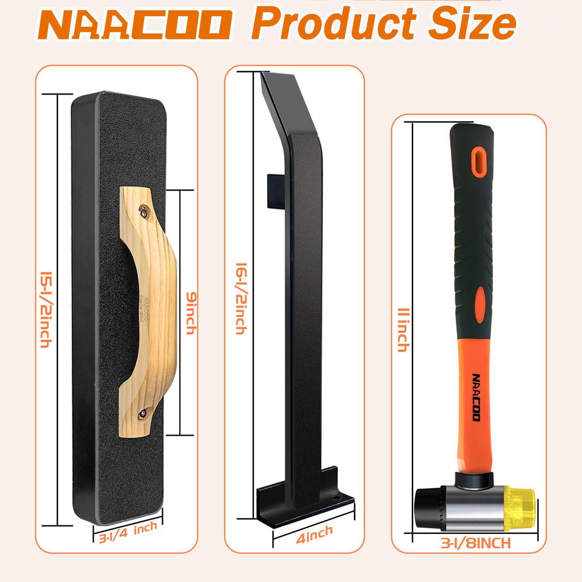 NAACOO pro floor installation kit shown for efficient laminate setup.