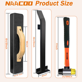 NAACOO pro floor installation kit shown for efficient laminate setup.