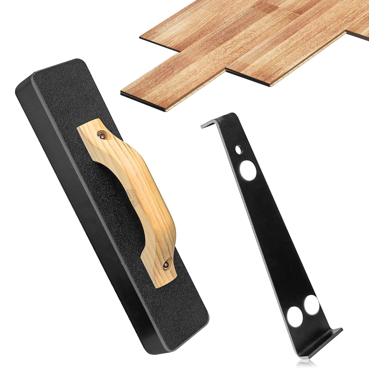 NAACOO heavy-duty pull bar with matte finish for edge work protection