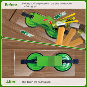 Felt pad on the striking surface for quieter operation.