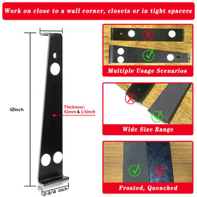 NAACOO HDPE tapping block weighing 2.7 lb for quick plank alignment