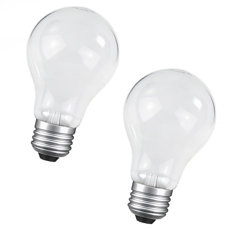 NABKRA 60W incandescent A19 bulb for broad fixture compatibility and reliable lighting.