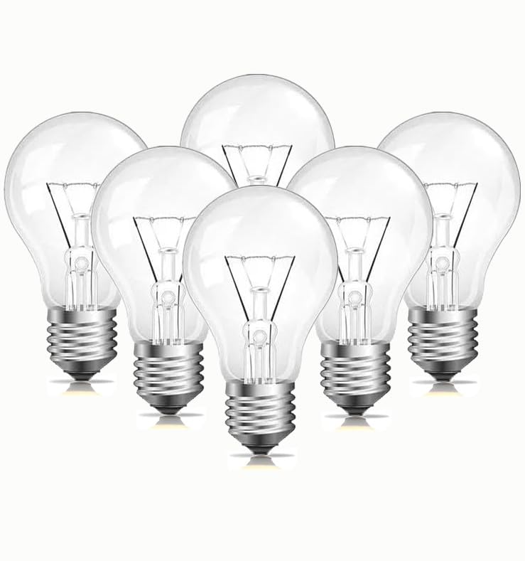 NABKRA 75W A19 shatter-resistant glass ideal for durable kitchen lighting.
