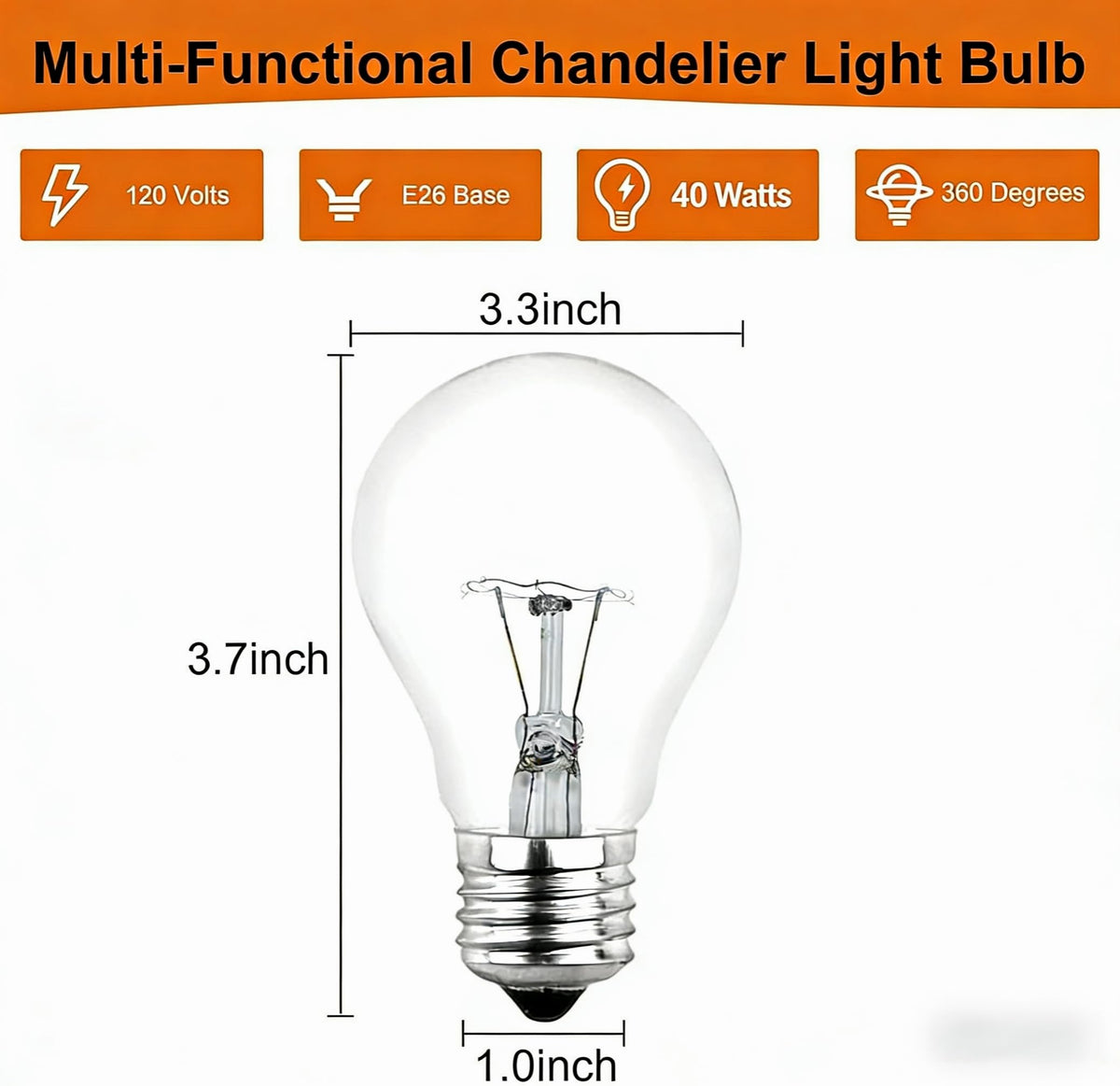 NABKRA A19 dimmable bulb enabling adjustable ambience in any room.