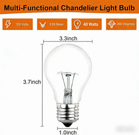 NABKRA A19 dimmable bulb enabling adjustable ambience in any room.