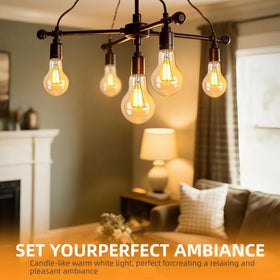 NABKRA A19 bulb for kitchen and living room ambiance