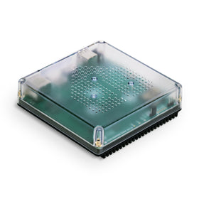 Nabu Casa Home Assistant Green front view, compact hub for centralized smart home control.