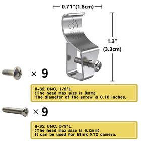 NACETURE patio porch hook helps decorate exterior without drilling