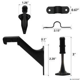 NACETURE easy installation with hardware included for quick setup