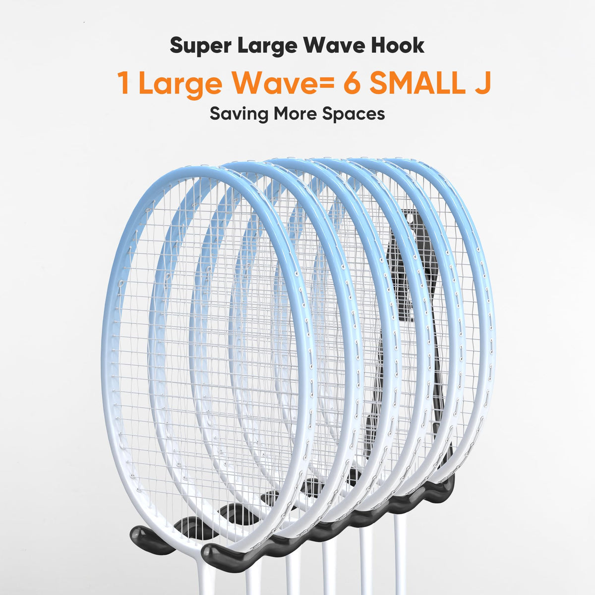 Nacial extension cord storage strap keeps reels tidy and accessible.