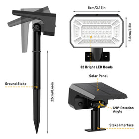 NACINIC landscape lights illuminate pathways and garden areas beautifully.