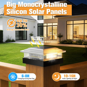 NACINIC transparent housing provides a sleek, modern glow