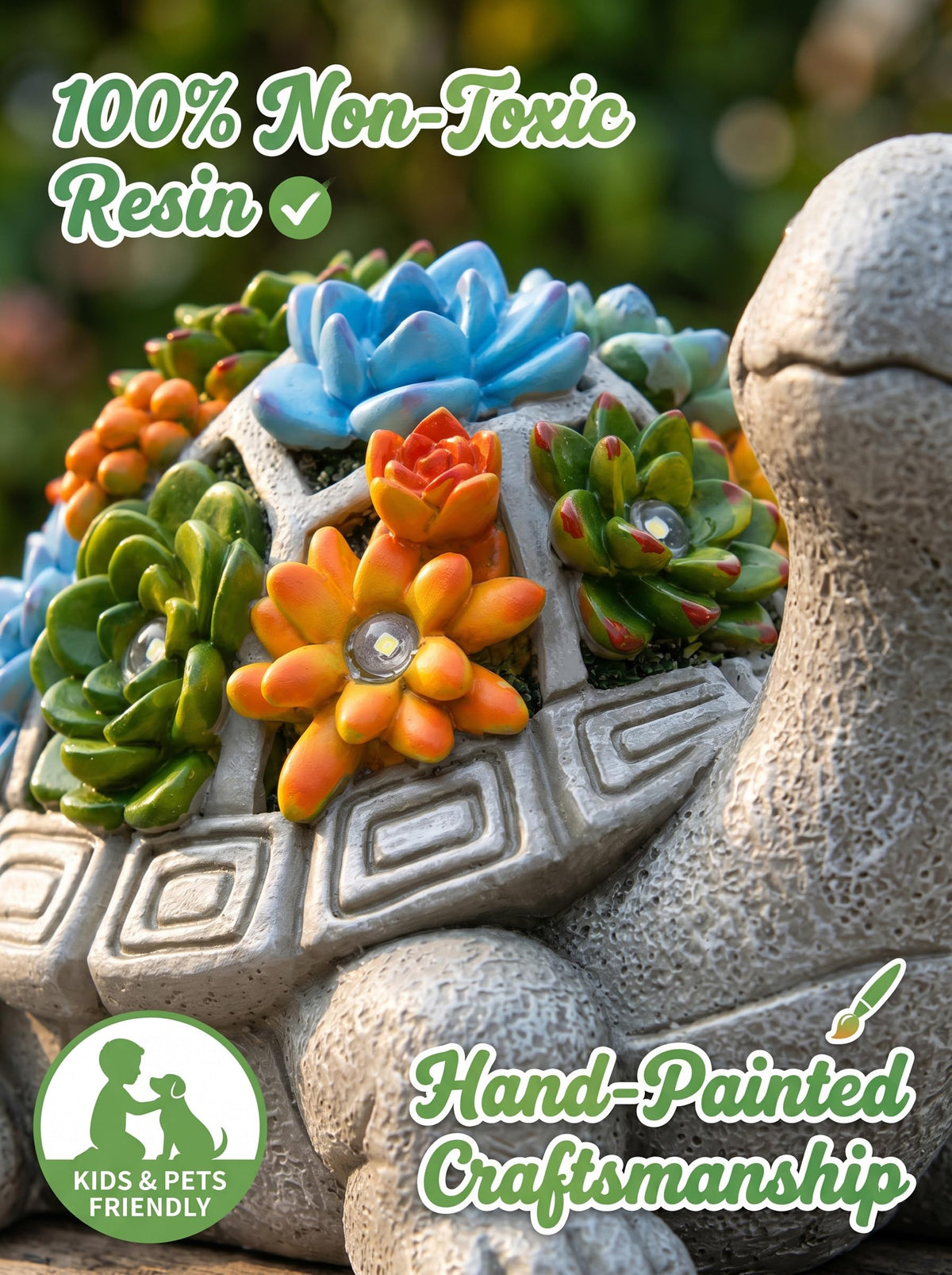 Nacome yard garden decor turtle adds charm to outdoor areas