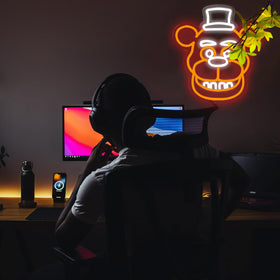 Nacynacy Bear Neon Sign features easy installation for quick setup.