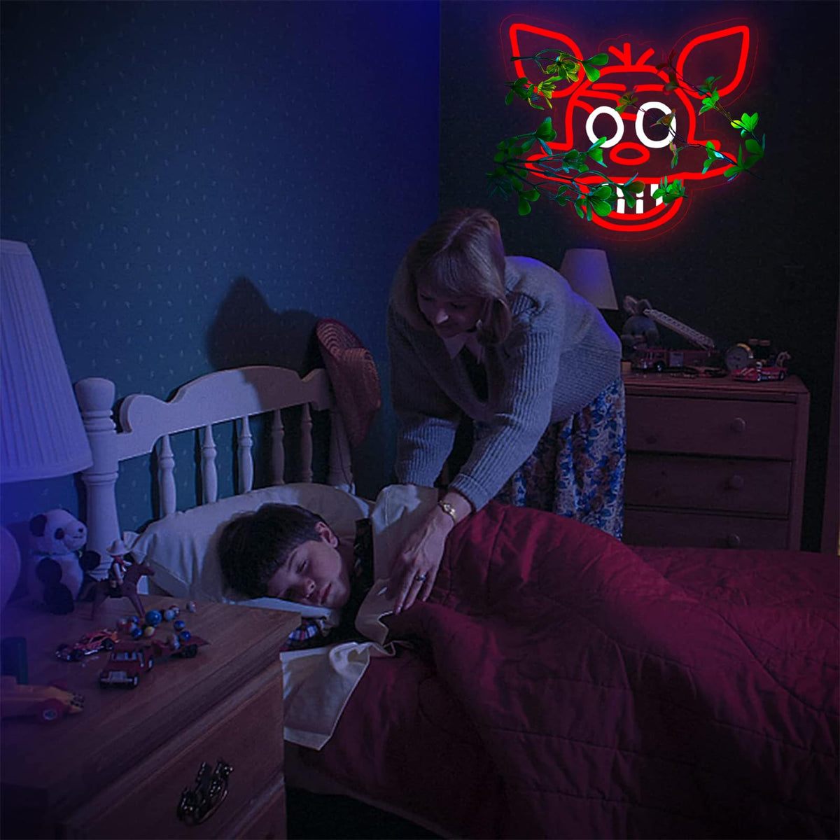 Nacynacy Fnaf Fox neon sign suits gameroom celebrations and gifts