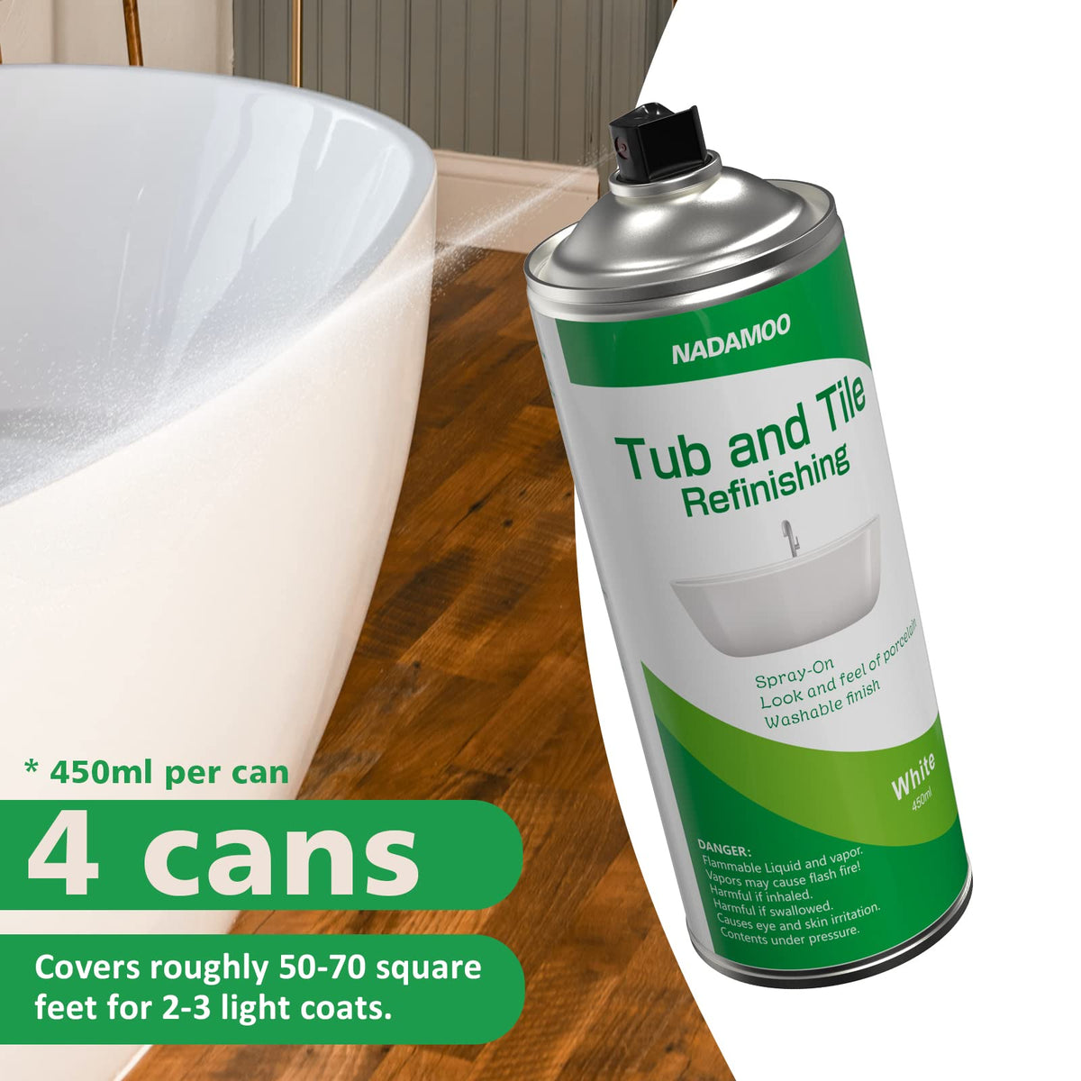 NADAMOO ceramic fiberglass surface prep for durable glaze.
