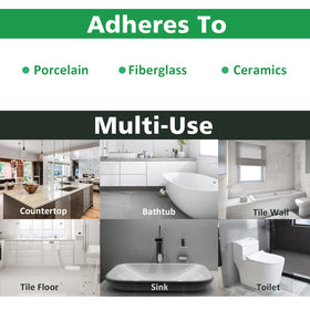 NADAMOO durable coating provides scratch resistance on porcelain