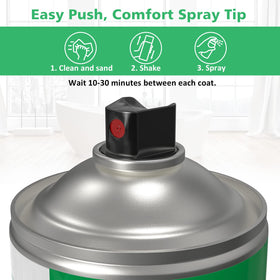 NADAMOO fiberglass bathroom spray offers abrasion resistance in humid spaces.