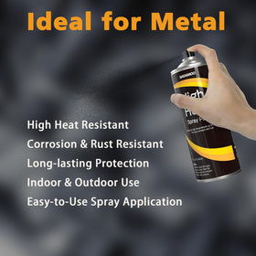 NADAMOO high heat paint for BBQ grills keeps metal looking new