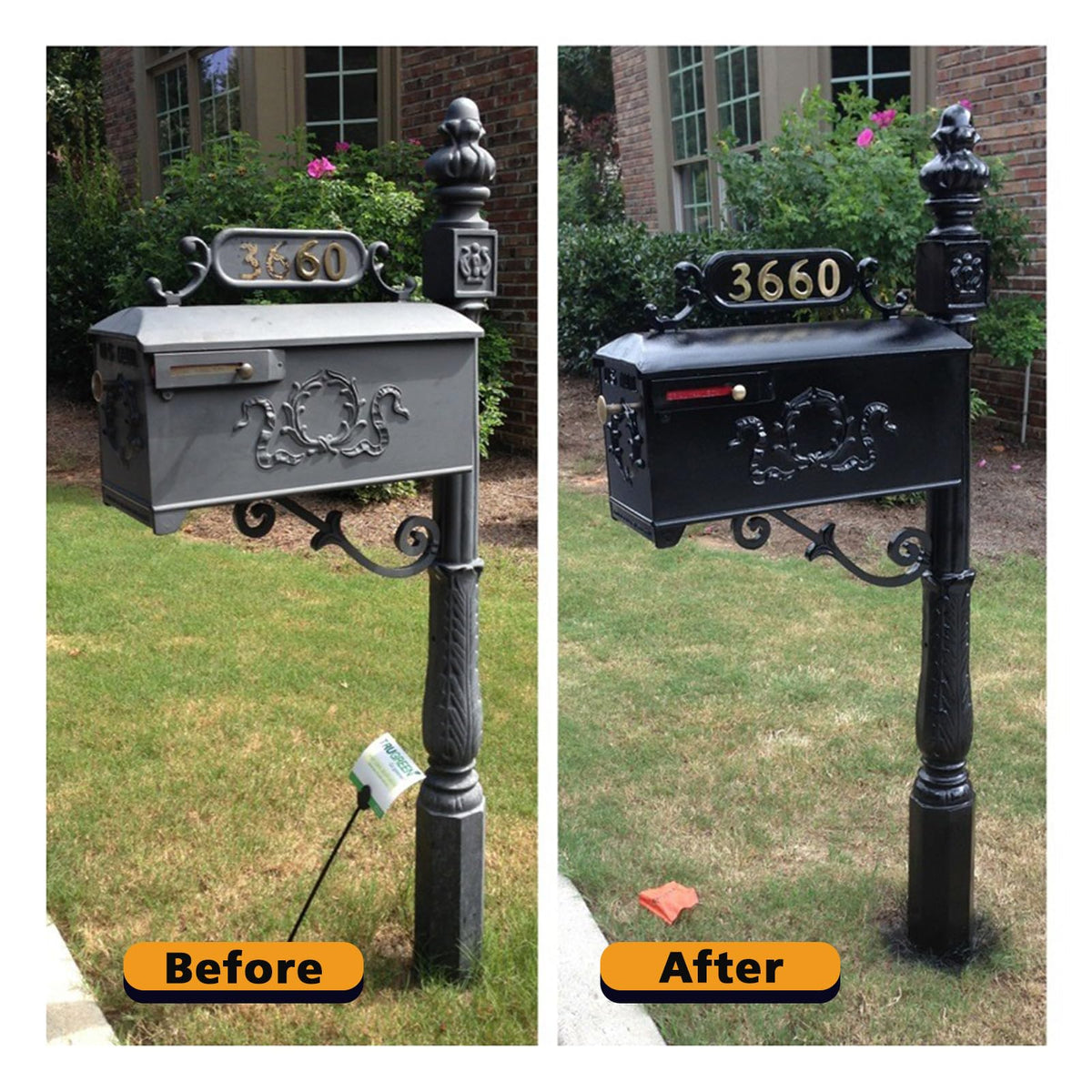 NADAMOO metal paint adheres to steel and aluminum surfaces