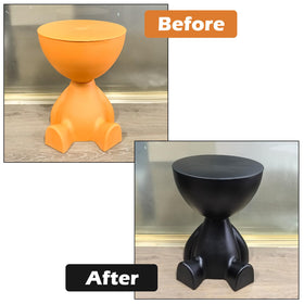 NADAMOO multi-surface-adhesion spray works on wood, metal, plastic, wicker.