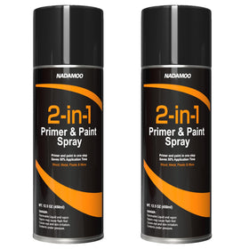 NADAMOO paint-primer-in-one spray for smooth coverage on multiple surfaces.