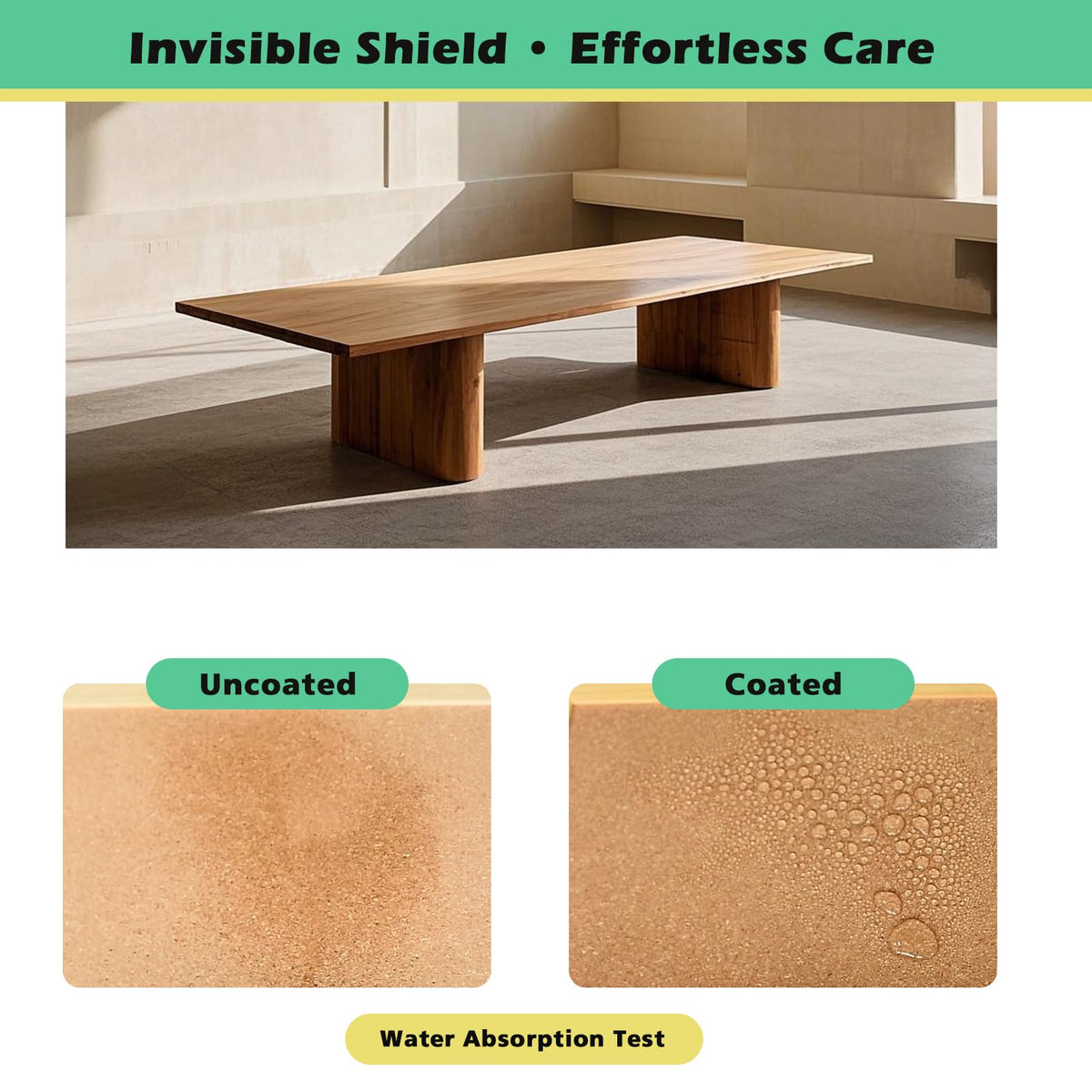 NADAMOO plastic trim coated for weather resistance and simple maintenance.