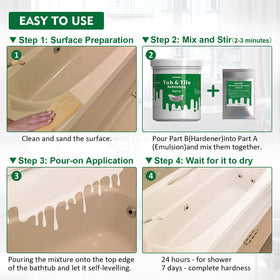NADAMOO Water-Based Durable Finish minimizes odor and provides lasting shine.