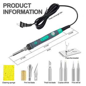 Nadkvkl hot knife head for precise cutting and pot shaping