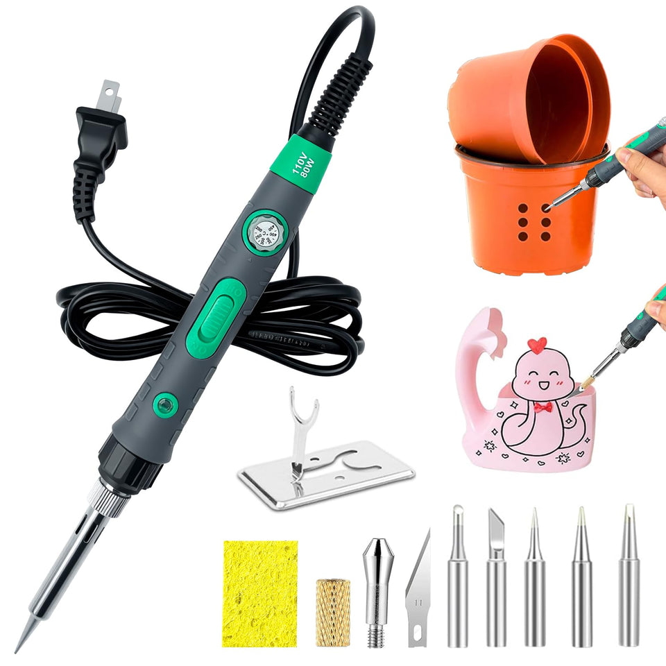 Nadkvkl plant pot hole puncher creating drainage holes for healthier roots