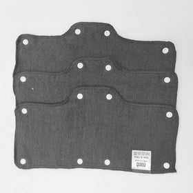 NAEE extra overlock stitch reinforces the edge for lasting durability