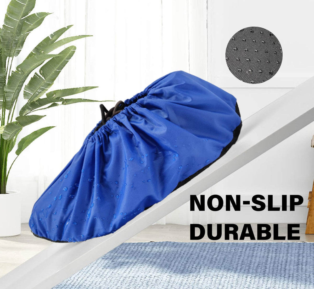 NAEE shoe covers washable-reusable design for repeated use