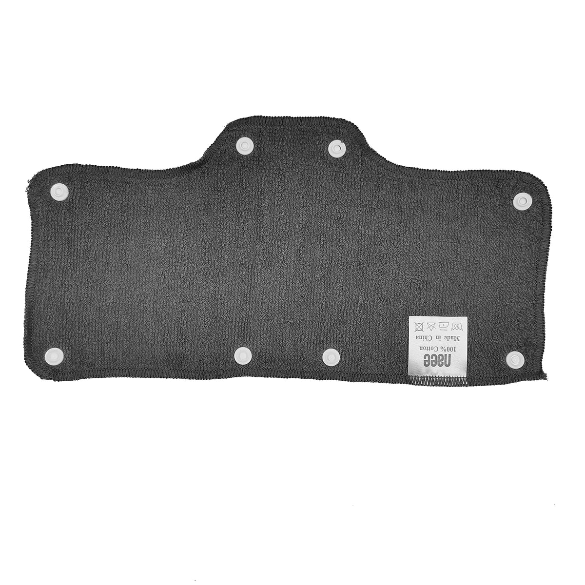NAEE washable velvet terry sweatband demonstrates soft, absorbent interior for dry comfort