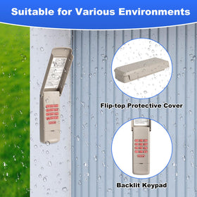 Nagola 878max/877max keypad weatherproof cover protecting entry outdoors