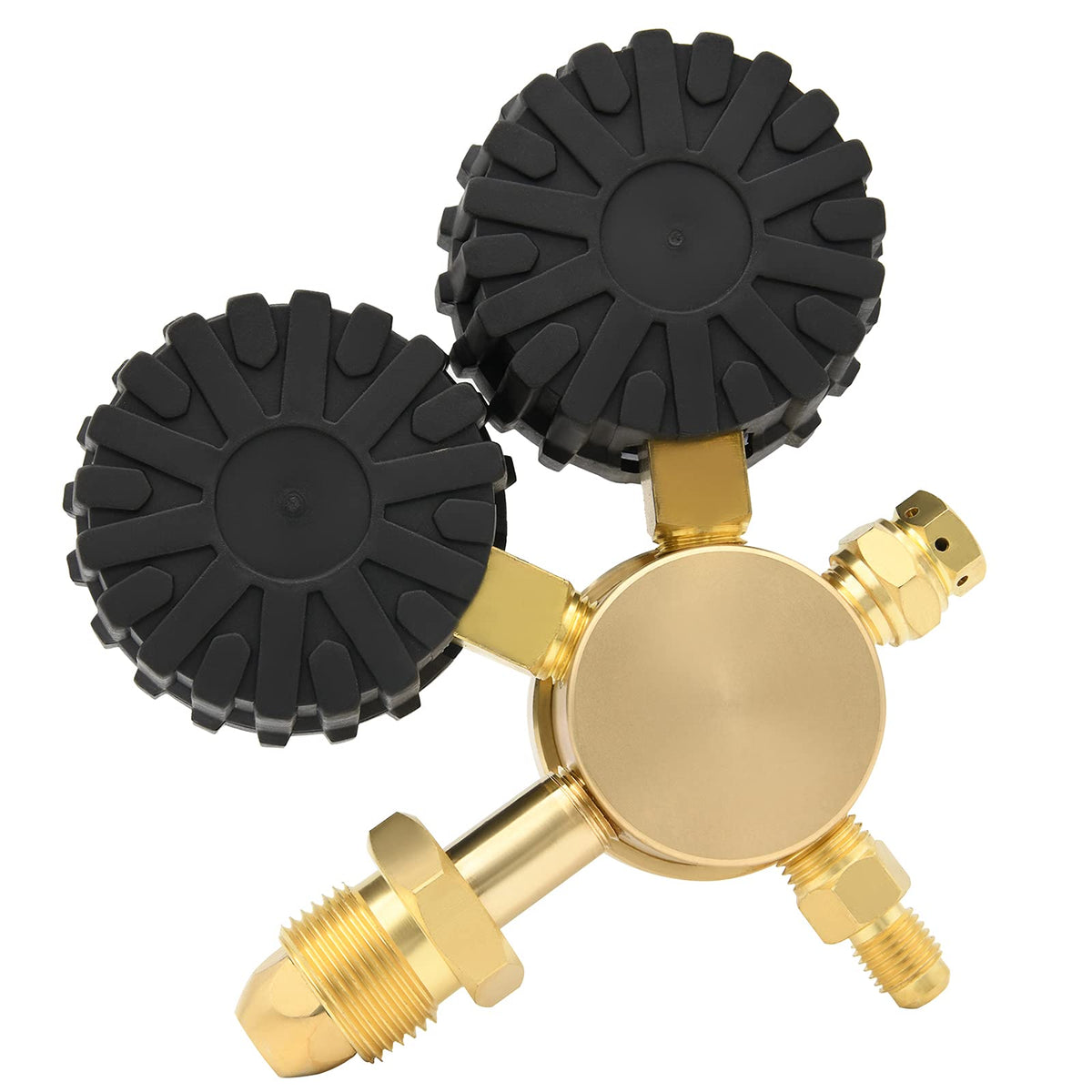 Compatible with nitrogen, argon, helium, and inert gas tanks for flexible lab setups