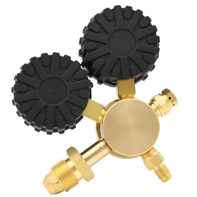 Compatible with nitrogen, argon, helium, and inert gas tanks for flexible lab setups
