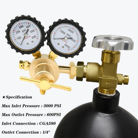 NAKAO regulator heavy-duty handle supports easy, firm adjustments in the workshop