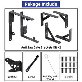 NAKIS triangle anti-sag design highlights 90-degree stability to prevent gate twisting.