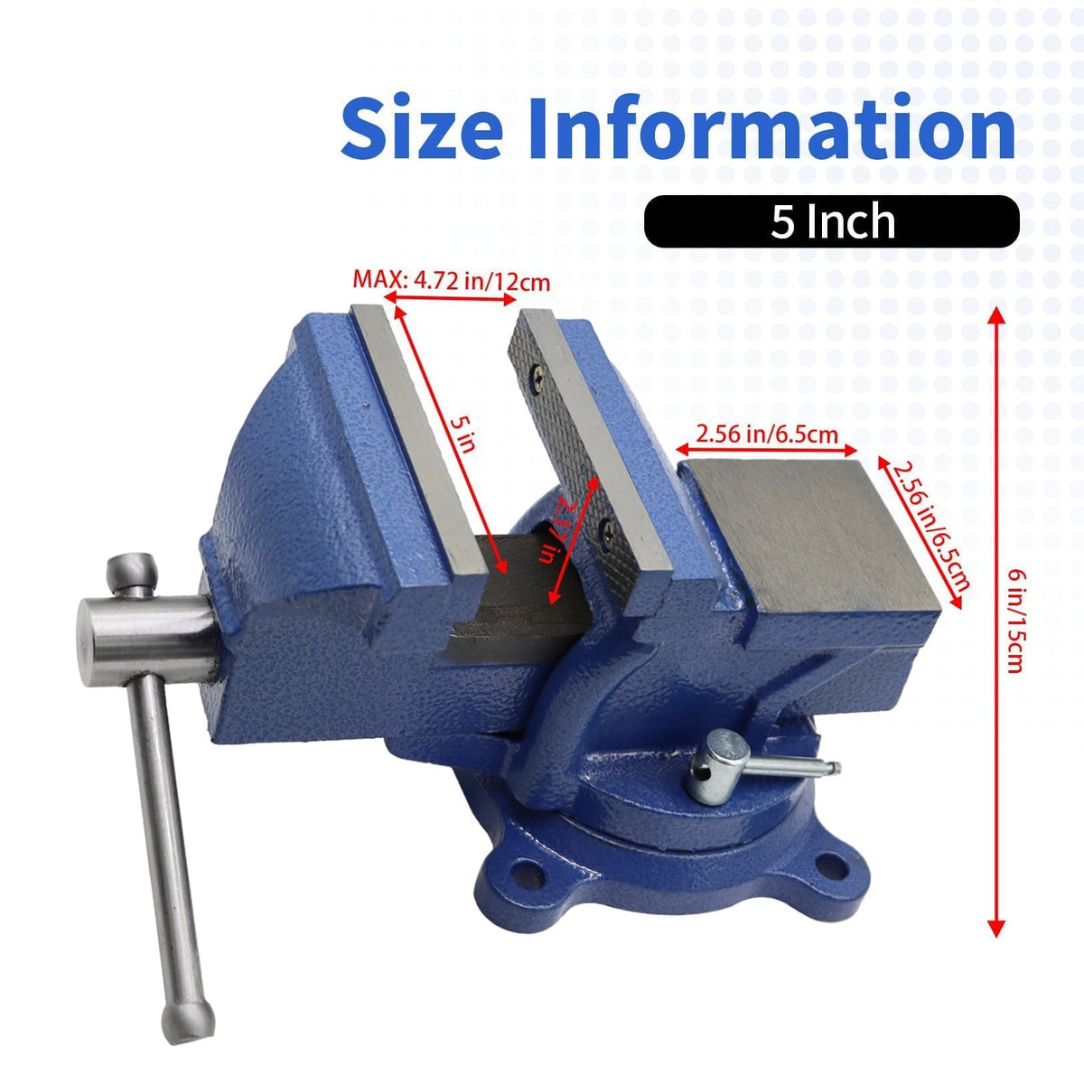Nakkaa chrome-plated spindle ensures smooth operation and long-lasting performance.
