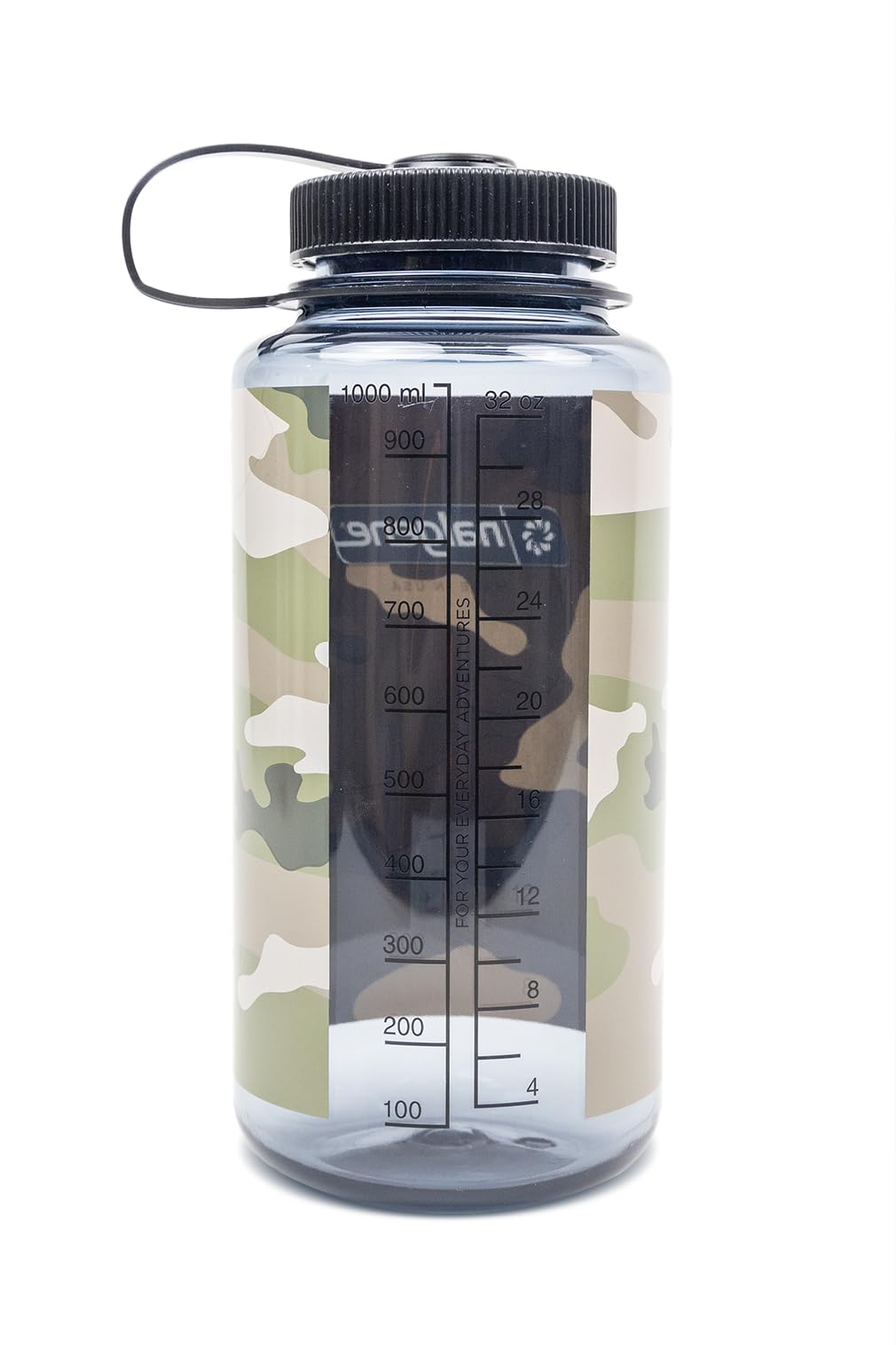 Nalgene 348822 showing ice cubes fit for quick chilling.