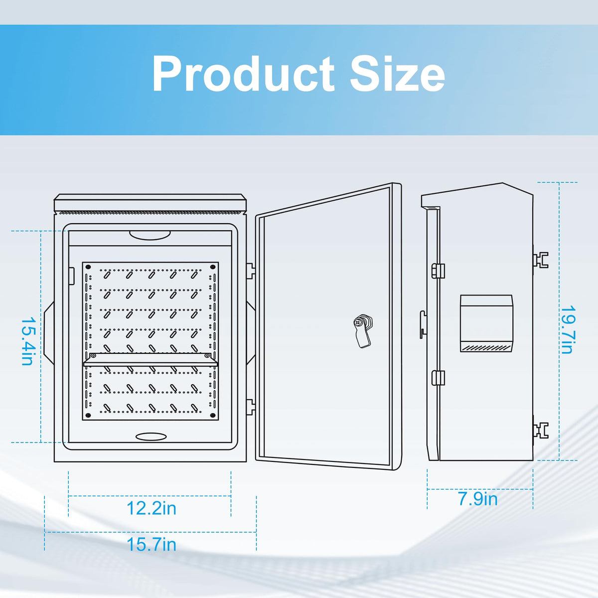Namunanee weatherproof box suited for outdoor electrical and monitoring setups.
