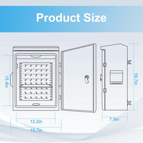 Namunanee weatherproof box suited for outdoor electrical and monitoring setups.