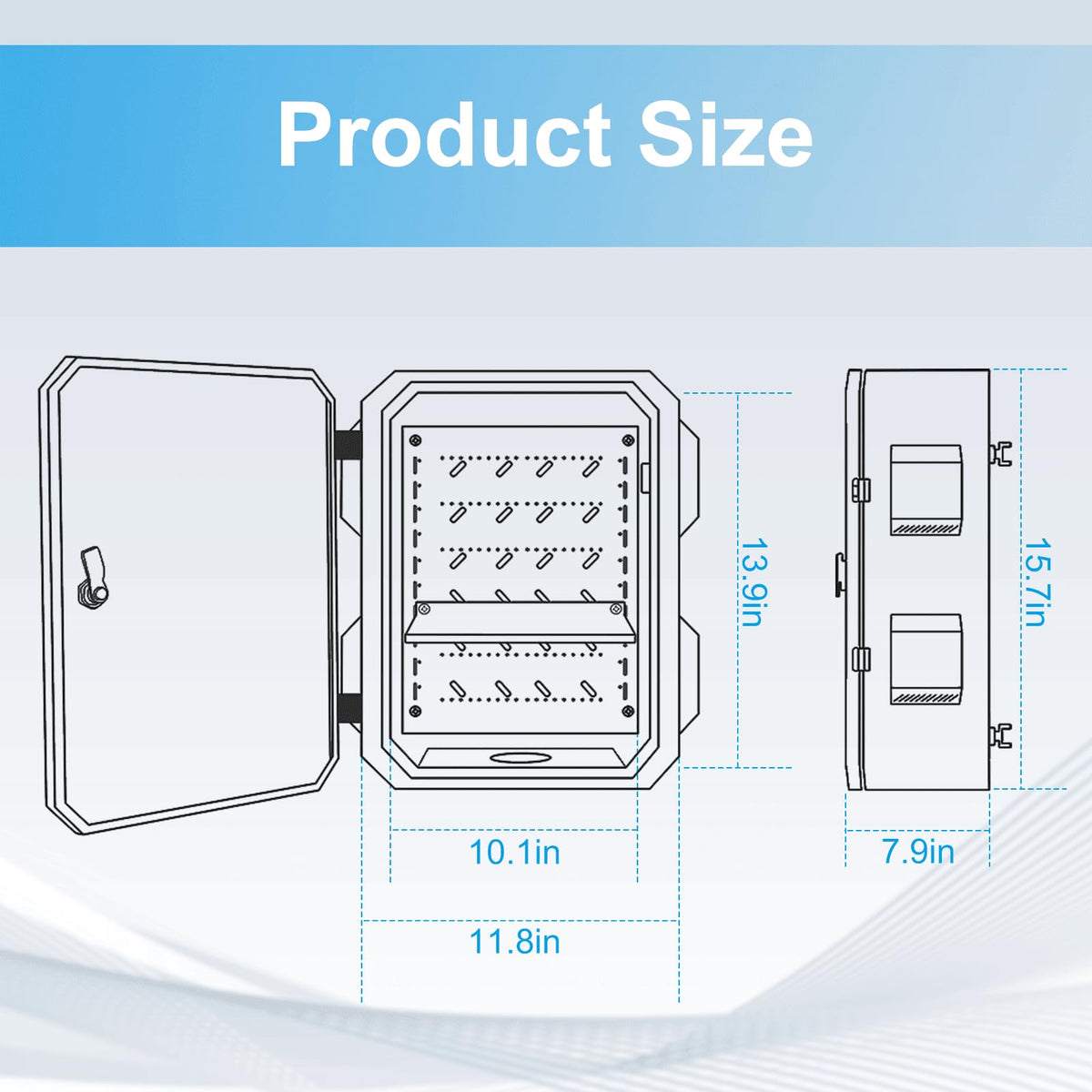 Namunanee outdoor IP65 waterproof enclosure suitable for harsh weather