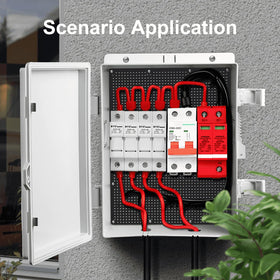 Namunanee ABS material provides durable insulation for exterior electrical setups.